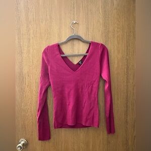 Women's Long Sleeve V-Neck Top